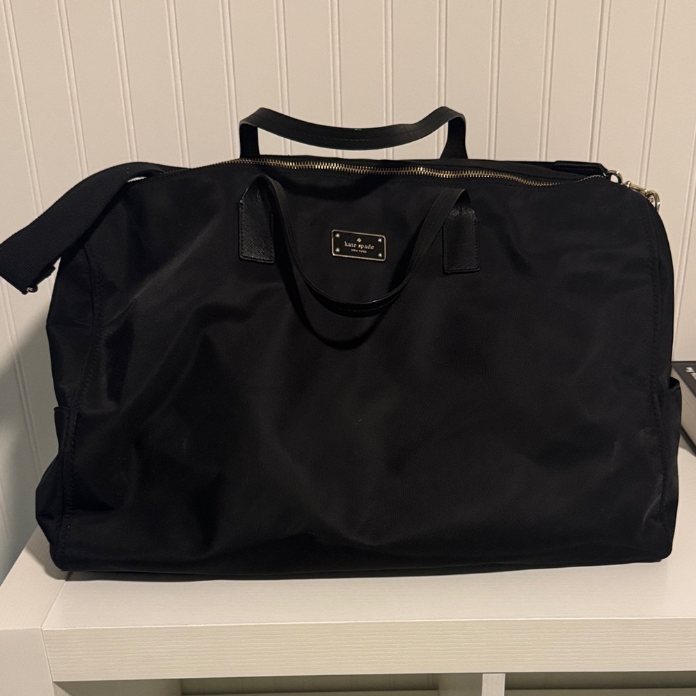 Kate Spade Filipa Black Travel Duffel Bag